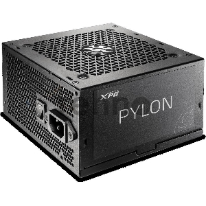 Игровой блок питания чёрный XPG PYLON450B-BLACKCOLOR (450 Вт, PCIe-2шт, ATX v2.31, Active PFC, 120mm Fan, 80 Plus Bronze)