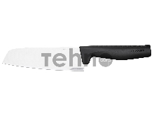 Нож кухонный Fiskars Hard Edge (1051761) стальной сантоку лезв.161мм прямая заточка черный