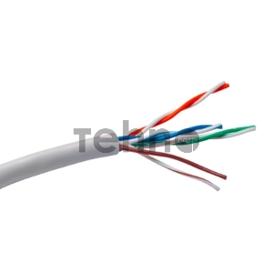 Кабель Exegate EX138965RUS UTP 4 пары кат.5e Exegate CCA Light, 305м pullbox, серый