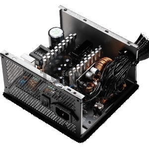 Игровой блок питания чёрный XPG PYLON450B-BLACKCOLOR (450 Вт, PCIe-2шт, ATX v2.31, Active PFC, 120mm Fan, 80 Plus Bronze)