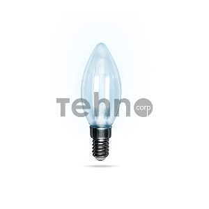 Лампа филаментная REXANT Свеча CN35 9.5 Вт 950 Лм 4000K E14 прозрачная колба
