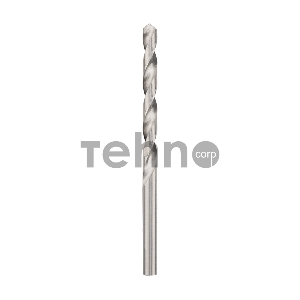 Сверло по металлу 4,5х80х47 мм HSS (1 шт. в упаковке) DIN 338 Kranz