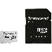 Флеш карта Micro SecureDigital 16Gb Transcend  TS16GUSD300S-A  {MicroSDHC Class 10 UHS-I, SD adapter}, фото 4