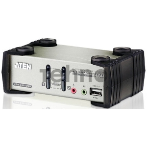 Переключатель консоли электронный, 2 порта PS/1 2 Port USB2.0 KVMP Switch with OSD Переключатель консоли электронный, 2 порта PS/1 2 Port USB2.0 KVMP Switch with OSD