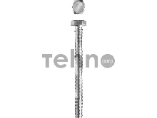 Болт ГОСТ 7798-70, M5 x 50 мм, 5 кг, кл. пр. 5.8, оцинкованный, ЗУБР