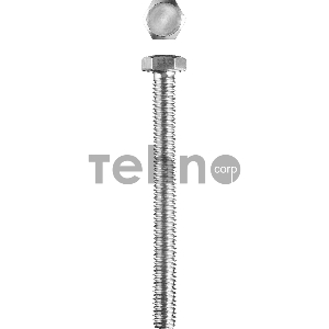 Болт ГОСТ 7798-70, M5 x 50 мм, 5 кг, кл. пр. 5.8, оцинкованный, ЗУБР