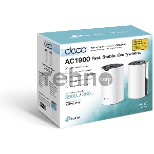 Домашняя Mesh Wi-Fi система TP-Link Deco S7(2-pack) AC1900