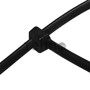 Хомут-стяжка кабельная нейлоновая PROconnect 200 x2,5 мм, черная, упаковка 100 шт.