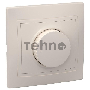 Светорегулятор поворот. СП КВАРТА IP20 ВСР10-1-0-ККм крем. ИЭК EDK10-K33-03-DM