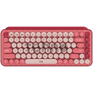 Клавиатура беспроводная Logitech POP KEYS, Heartbreaker Rose (M/N: YR0080/CU0021)