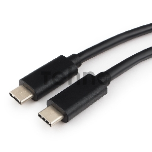 Кабель USB Cablexpert CCP-USB3.1-CMCM-2M, USB3.1 Type-C/USB3.1 Type-C, 2м, пакет