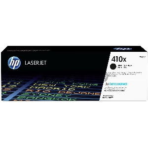 Тонер-картридж Hewlett-Packard HP 410X (CF410X) черный для LJ Pro M452/M477 6500 стр.