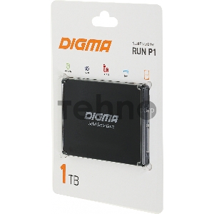 Накопитель SSD Digma SATA III 1Tb DGSR2001TP13T Run P1 2.5