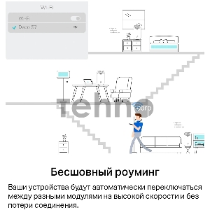 Домашняя Mesh Wi-Fi система TP-Link Deco S7(2-pack) AC1900