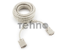 Кабель DVI-D dual link Gembird/Cablexpert CC-DVI2-10M, 25M/25M, 10м, экран, феррит.кольца, пакет