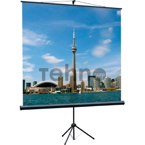 Экран на треноге Lumien 160x160см Eco View LEV-100105 1:1 напольный рулонный