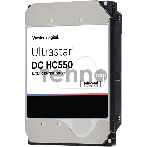 Жесткий диск WD Original SATA-III 16Tb 0F38462 WUH721816ALE6L4 Ultrastar DC HC550 (7200rpm) 512Mb 3.5