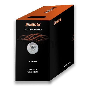 Кабель Exegate EX138965RUS UTP 4 пары кат.5e Exegate CCA Light, 305м pullbox, серый