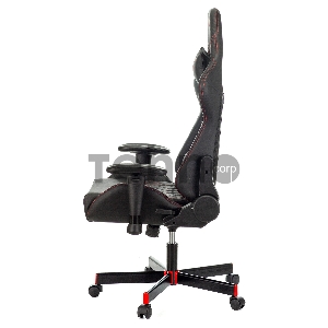 Кресло игровое A4Tech Bloody GC-800 черный ромбик эко.кожа крестовина