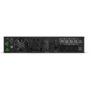 Источник бесперебойного питания Online CyberPower OL1000ERTXL2U 1000VA/900W USB/RS-232/Dry/EPO/SNMPslot/RJ11/45/ВБМ (8 IEC С13)