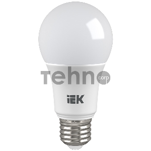 Лампа Iek LLE-A60-9-230-40-E27 светодиодная ECO A60 шар 9Вт 230В 4000К E27 IEK