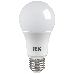 Лампа Iek LLE-A60-9-230-40-E27 светодиодная ECO A60 шар 9Вт 230В 4000К E27 IEK, фото 5