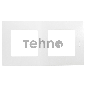 Рамка 2-м Etika бел. Leg 672502