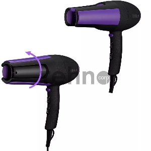 Фен Kitfort КТ-3232-1 2000Вт черный/фиолетовый