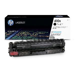 Тонер-картридж Hewlett-Packard HP 410X (CF410X) черный для LJ Pro M452/M477 6500 стр.
