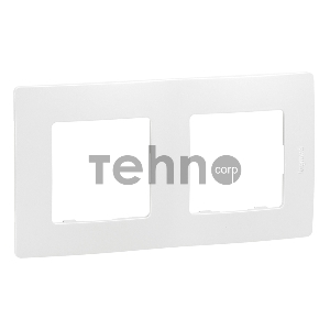 Рамка 2-м Etika бел. Leg 672502