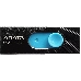 Флеш накопитель 32GB ADATA UV220, USB 2.0, черный/голубой, фото 2