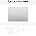 Ноутбук MacBookPro, MacBook Pro 13-inch, SILVER, Model A2338, Apple M1 chip with 8-core CPU, 8-core GPU, 16GB unified memory, 512GB SSD storage, Force Touch Trackpad, Two Thunderbolt / USB 4 Ports, Touch Bar and Touch ID, KEYBOARD-SUN. (Z11F0002Z), фото 6