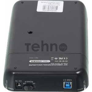 Внешний корпус для HDD AgeStar 3UB3A8-6G SATA II пластик/алюминий черный 3.5