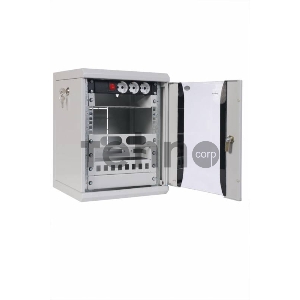 Шкаф телеком. ЦМО  настенный 10 8U, (350х255) (ШРН-8.255-10)