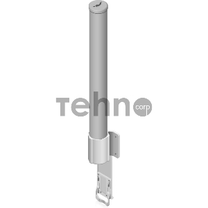 Сетевое оборудование UBIQUITI AMO-2G10 внешняя всенаправленная MIMO 2x2, 10 дБ, 2,35-2,55 ГГц, 360°x12°, 2* RP-SMA (волны вертикальные/горизонтальные)