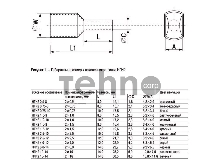 Наконечник-гильза изол. Е5020 (уп.100шт) ИЭК UGN10-050-15-20