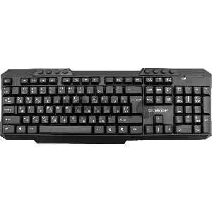 Клавиатура+мышь JAKARTA C-805 RU BLACK 45805 DEFENDER