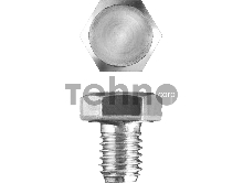 Болт ГОСТ 7798-70, M8 x 10 мм, 5 кг, кл. пр. 5.8, оцинкованный, ЗУБР