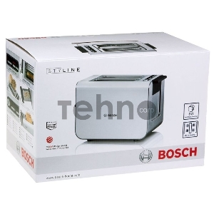 Тостер Bosch TAT8611 860Вт белый