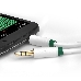 Greenconnect Кабель аудио 3.0m jack 3,5mm/jack 3,5mm белый, зеленая окантовка, ультрагибкий, 28 AWG, M/M, Premium GCR-AVC1662-3.0m, экран, стерео Greenconnect Кабель аудио 3.0m jack 3,5mm/jack 3,5mm белый, зеленая окантовка, ультрагибкий, 28 AWG, M/M, Premium GCR-AVC1662-3.0m, экран, стерео, фото 2