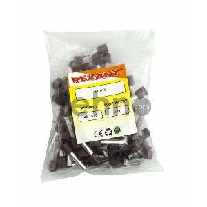 Наконечник штыревой втулочный изолированный F-18 мм 10 мм² (НШВи 10-18) слоновая кость REXANT