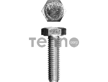 Болт ГОСТ 7798-70, M8 x 16 мм, 5 кг, кл. пр. 5.8, оцинкованный, ЗУБР