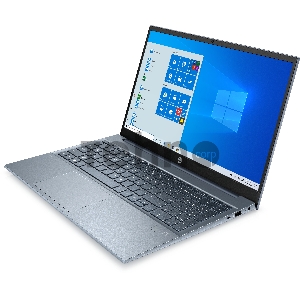 Ноутбук HP Pavilion 15-eh1094ur 15.6(FHD IPS)/AMD Ryzen 5 5500U/16384Mb/512SSD/noDVD/AMD Integrated Graphics/war 1y/Fog Blue/DOS+fingerprint/ru kbd