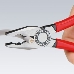 Пассатижи KNIPEX 0302180  180мм ручки с двухцветными многокомпонентными чехлами, фото 4