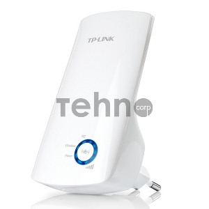 Точка доступа TP-Link TL-WA854RE 300Mbps Wireless N Wall Plugged Range Extender, Atheros, 2T2R, 2.4GHz, 802.11n/g/b, Ranger Extender button, Range extender mode, with internal Antennas,without Ethernet Port