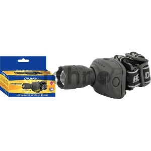 Фонарь налобный LED 5354 (1Вт LED ZOOM 3 режима; 3хR03 сер.) Ultraflash 11549