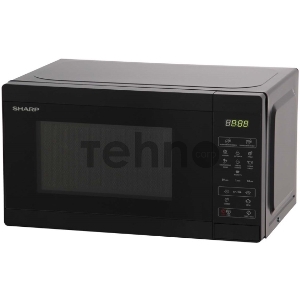 Микроволновая печь Sharp Микроволновая печь Sharp/ 20 л, 800 Вт, гриль, эмаль,черный, 440x258x324мм Микроволновая печь Sharp Микроволновая печь Sharp/ 20 л, 800 Вт, гриль, эмаль,черный, 440x258x324мм