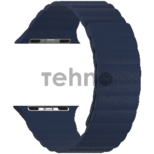 Кожаный ремешок для Apple Watch 42/44 mm LYAMBDA POLLUX DSP-24-44-DB Dark Blue Кожаный ремешок для Apple Watch 42/44 mm LYAMBDA POLLUX DSP-24-44-DB Dark Blue