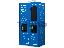 Колонка порт. Sven АС PS-215 черный 12W 2.0 BT/USB (SV-021535)