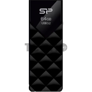 Флеш накопитель 64Gb Silicon Power Blaze B03, USB 3.2, Черный